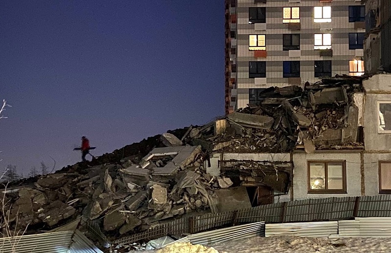 В Одинцово-1 снесли пятиэтажку, в которой 5 лет жил «непереселенец», Март