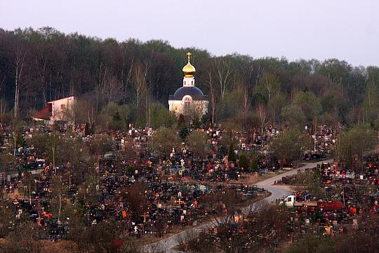 Кладбище в Лайково, Одинцовский городской округ, ando