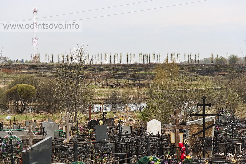 План лайковского кладбища в одинцово