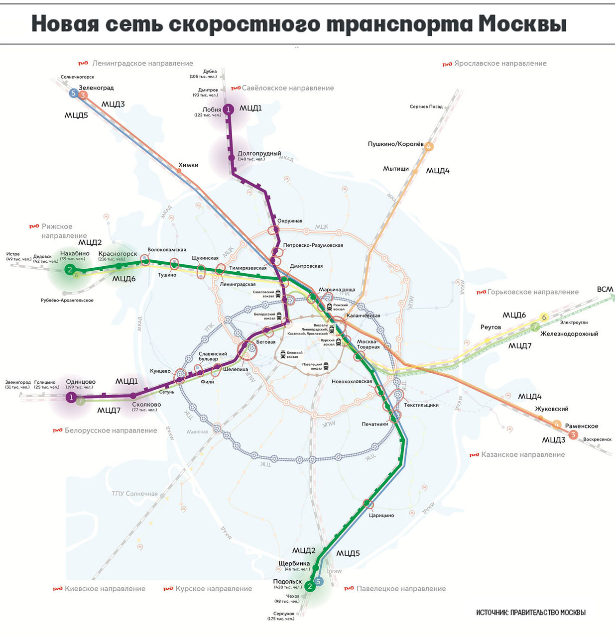 Схема движения электричек нахабино подольск