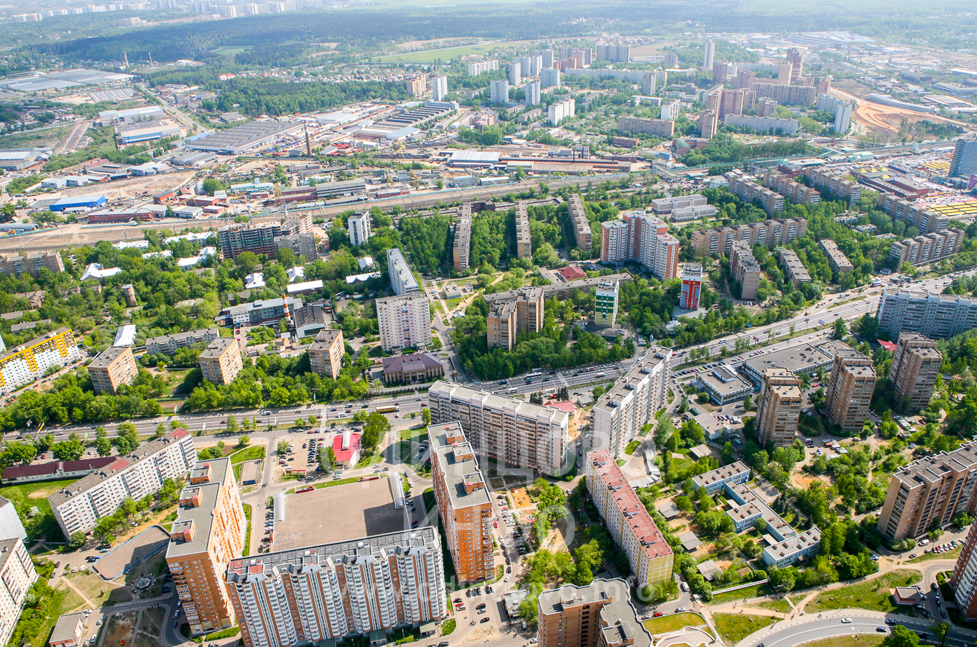 Микрорайоны одинцово