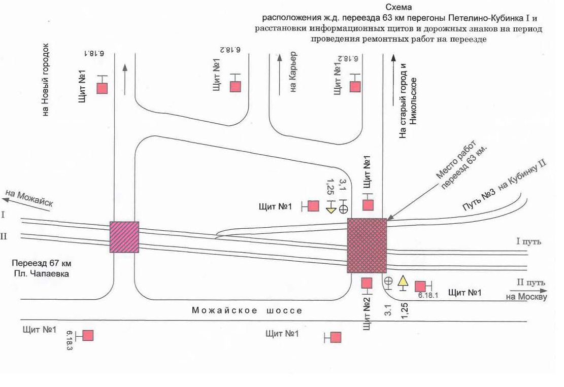 Схема минского шоссе реконструкция от голицыно до кубинки