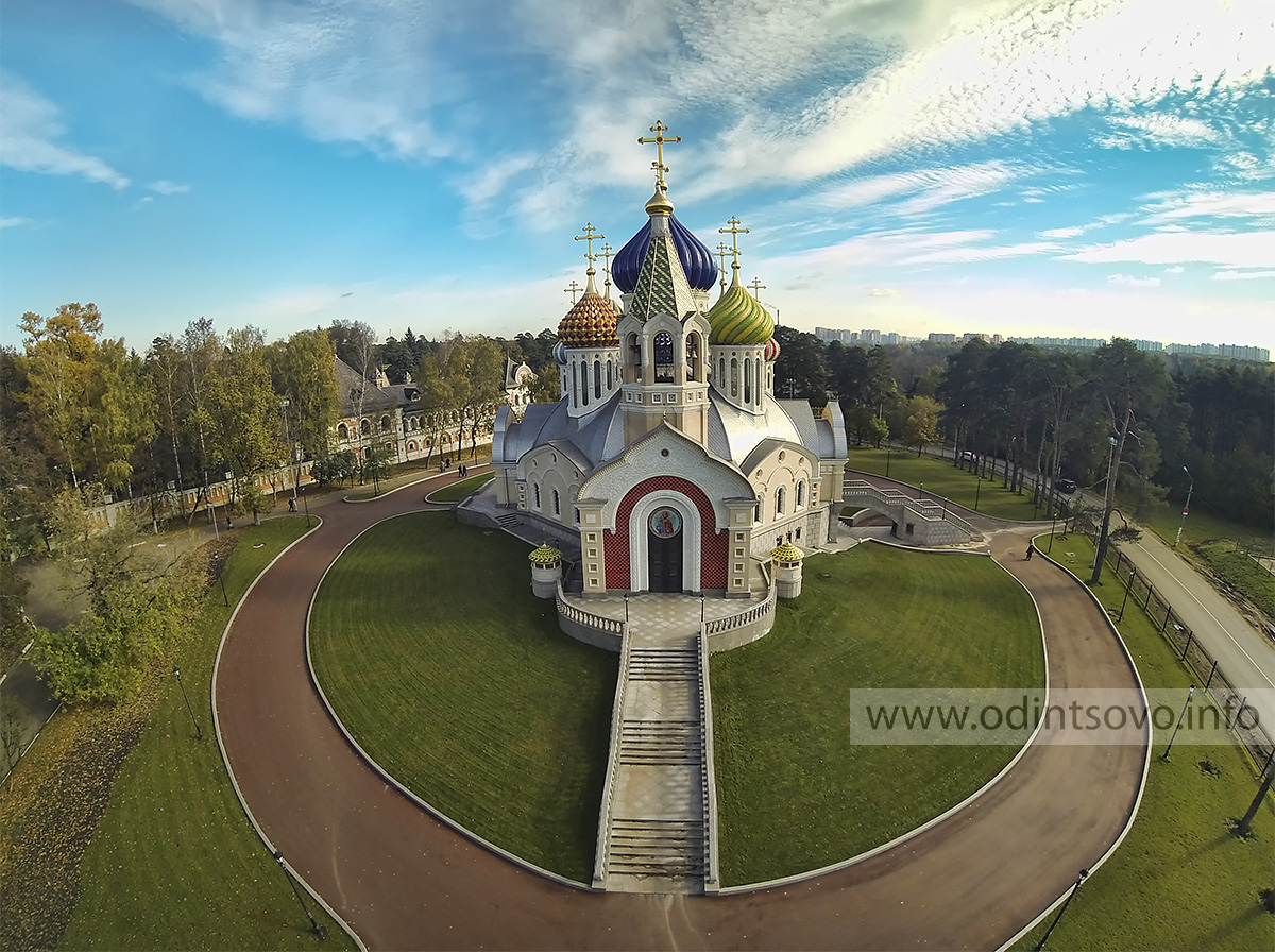 Патриаршее подворье в Переделкино зима