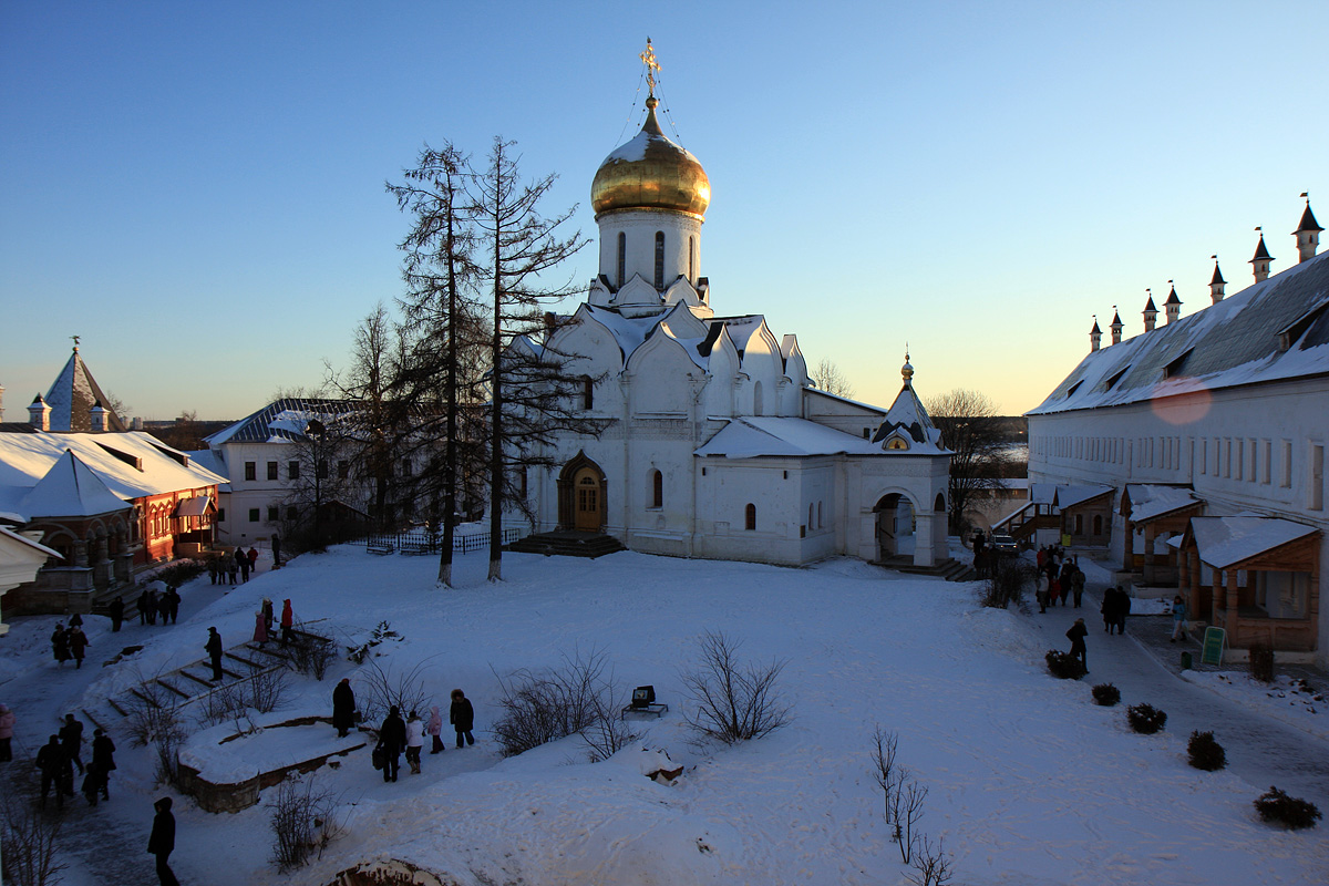 Саввино Сторожевский монастырь зима