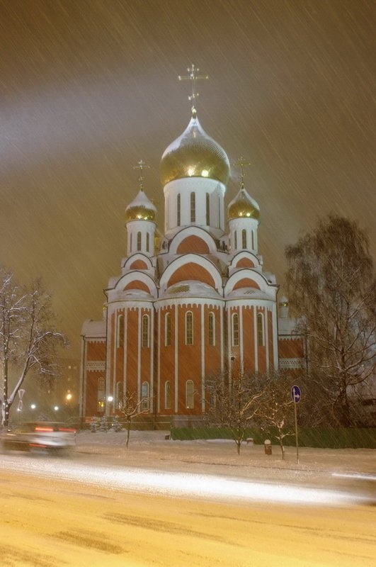 Храм Георгия Победоносца в Одинцово