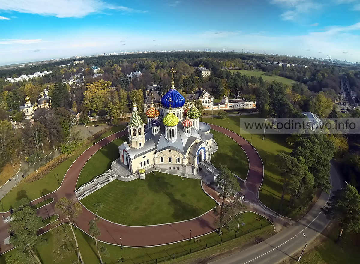 Патриаршее подворье в Переделкино зима